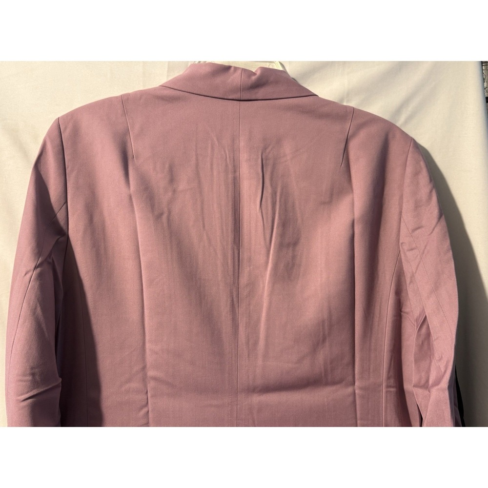 Wildfang Empower Colorblock Tux Blazer Mauve Black Women's XL - Picture 10 of 13